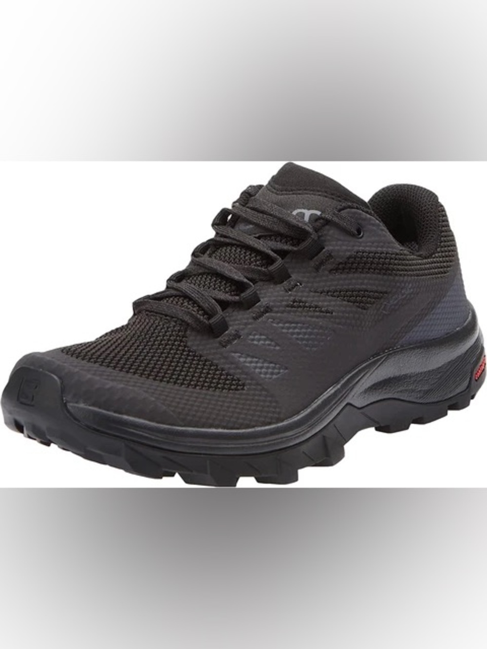 Salomon OUTline GTX Waterproof Sneaker Hiking Shoe Black Mens 11.5 EE Wide Fit